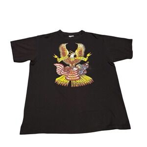 Delta Welcome Home USA Military Troops Tee Size XL‎ Army USAF USMC Vtg 90s